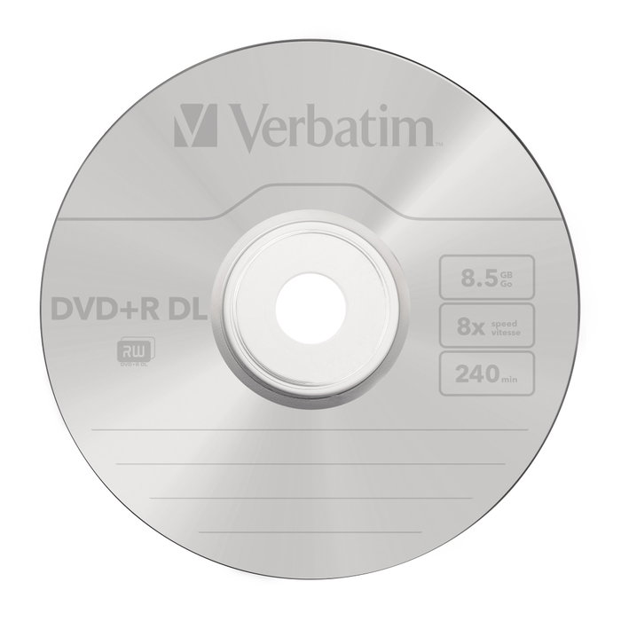 Verbatim DVD+R Doble Capa 8x 8,5GB Pack de 10 Verbatim DVD+R Doble Capa 8x 8,5GB Pack de 10